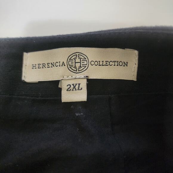 Herencia Collection Skirt Women Plus size 2X Embroidered Sin Mexican Floral Rose - Picture 4 of 11